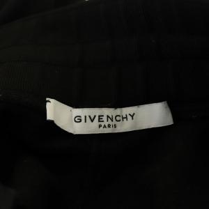 GIVENCHY トラックパンツ ジャージ イージー ベロア 切替 パイピング 34 S ブラック