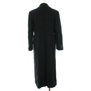 LANVIN チェスターコート ロング カシミヤ 38 M ブラック