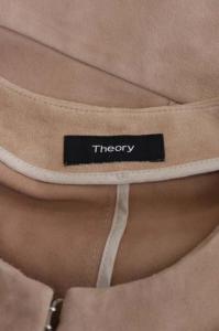Theory スプリングコート BENNA SUEDE ALVINGTON S ロング S ピンク