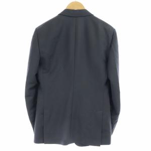 PRADA 2018年製 テーラードジャケット シングル 2B サイドベンツ 背抜き 48R グレー