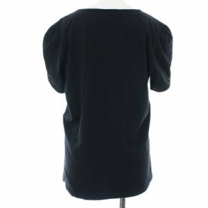 Salvatore Ferragamo ガンチーニ パンプス柄プリントTシャツ ブラック