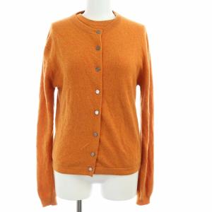 マルジェラ期 アンサンブルニット ノースリーブ カットソー セリエ カシミヤ100％ S オレンジ