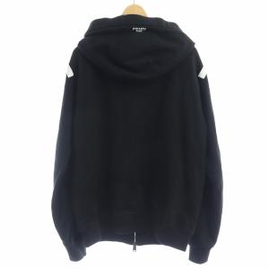 FENDI ジップアップパーカー XS 黒