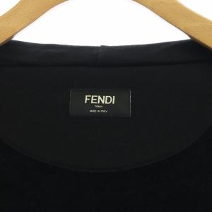 FENDI ジップアップパーカー XS 黒