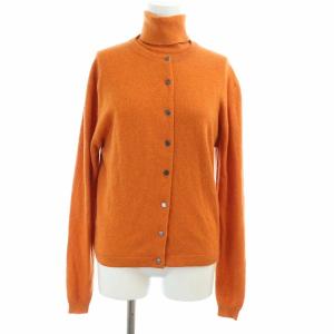 マルジェラ期 アンサンブルニット カーディガン セリエボタン カシミヤ M オレンジ