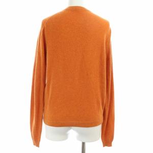 HERMES マルジェラ期 アンサンブルニット カーディガン セリエボタン カシミヤ M オレンジ