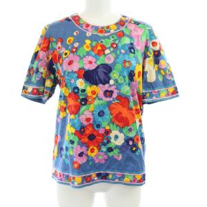 LEONARD ヴィンテージ セットアップ カットソー スカート 花柄 L マルチカラー