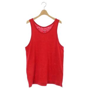 タンクトップ M 赤