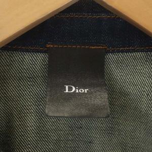 Dior デニムジャケット 比翼 インディゴ