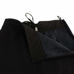 PRADA 2016年 フレアスカート 38 ネイビー