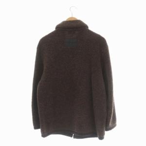 FENDI ジャケット ステンカラー ズッカ柄 I40 ブラウン