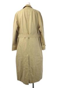 Aquascutum トレンチコート アウター ロング 比翼ボタン ベージュ