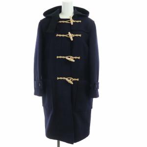 16AW ダッフルコート アウター ロング ウール オーバーサイズ 1 S ネイビー