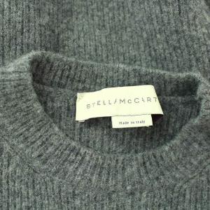 STELLA McCARTNEY ウールニットチュニック グレー