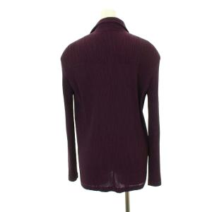 ISSEY MIYAKE プリーツテーラードジャケット M パープル