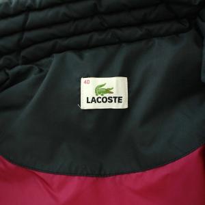 LACOSTE ダウンジャケット 40 ブラック