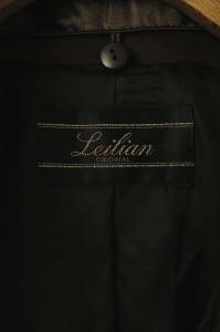 Leilian ダウンコート ミドル丈 ラビットファー 9 ブラウン