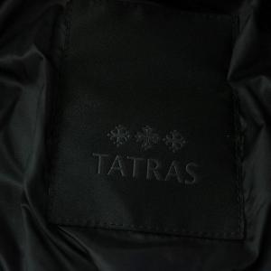 TATRAS LTA20A4648 20AW ダウンジャケット ノーカラー 黒