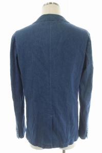 junhashimoto セットアップ テーラードジャケット シングル パンツ デニム 3 5 インディゴ