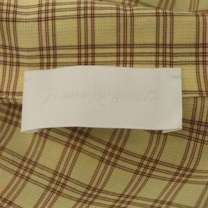 Mame Kurogouchi 21SS Summer Wool ワンピース ロング チェック 2 イエロー