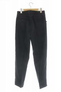 YVES SAINT LAURENT ウールスラックスパンツ 46 ネイビー