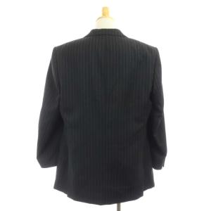 VERSACE COLLECTION ストライプスーツ 54 ブラック