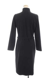 JIL SANDER ハイネックロングワンピース ブラック