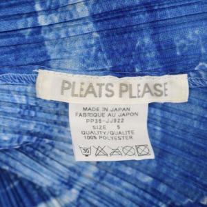 PLEATS PLEASE ISSEY MIYAKE ISSEY MIYAKE シャツ プリーツ 5 ブルー