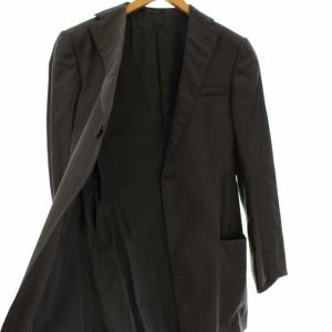 EMPORIO ARMANI スーツ セットアップ 2点セット ジャケット シングル 1B 総裏地 ノーベント パンツ