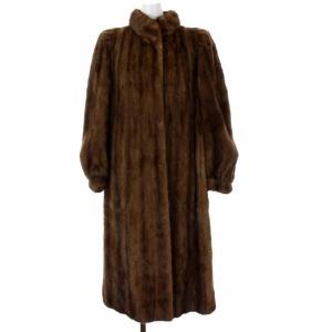 銀サガ ミンクファーコート 11 ブラウン