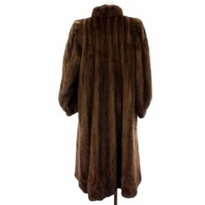 SAGA MINK 銀サガ ミンクファーコート 11 ブラウン