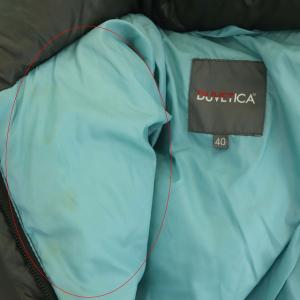 DUVETICA ダウンコート ロング フード ファー 40 カーキ