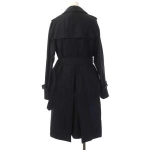 Aquascutum ステンカラーコート ライナー 6 ネイビー