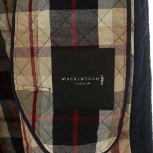 MACKINTOSH ステンカラーキルティング 38 ネイビー
