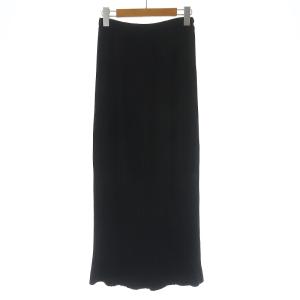 PLEATS PLEASE ISSEY MIYAKE イッセイミヤケ タイトスカート ロング丈 プリーツ ブラック