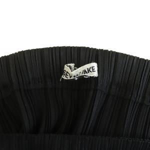 PLEATS PLEASE ISSEY MIYAKE イッセイミヤケ タイトスカート ロング丈 プリーツ ブラック