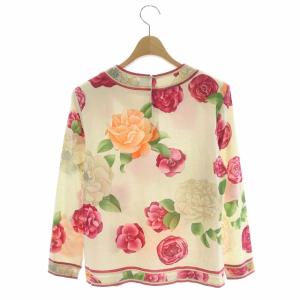 LEONARD カットソー 花柄 M マルチカラー