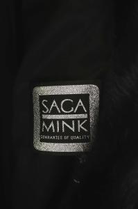 SAGA MINK ファーコート タンクシンク 13 黒
