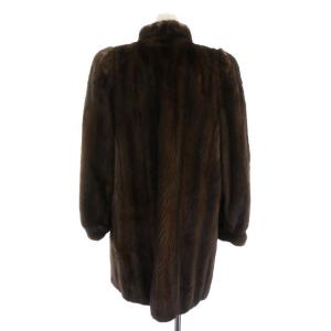 SAGA MINK JOY MILLE コート ミンクファー 11 ブラウン