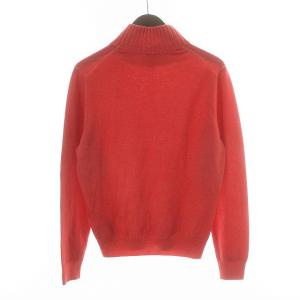 Cruciani ニット セーター 長袖 ハイネック ウール 46 レッド
