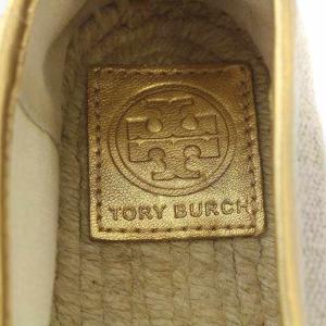 TORY BURCH スリッポン エスパドリーユ 24cm ベージュ