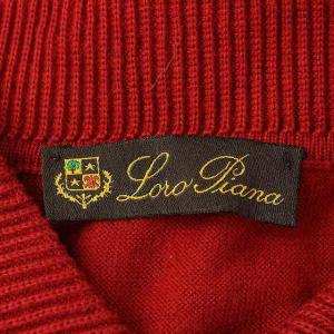 Loro Piana カットソー 半袖 ニット 38 レッド