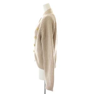 BRUNELLO CUCINELLI カーディガン カシミヤ エルボーパッチ ピンクベージュ