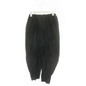 PLEATS PLEASE ISSEY MIYAKE ISSEY MIYAKE サルエルパンツ プリーツ ブラック
