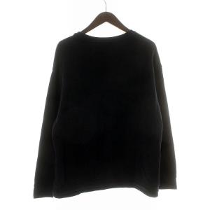 EMPORIO ARMANI トレーナー スウェット 長袖 ロゴ S ブラック ホワイト