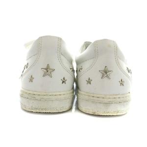 JIMMY CHOO スニーカー シューズ スタッズ スター 40 ホワイト