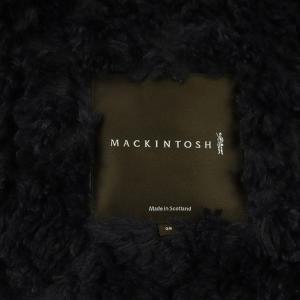 MACKINTOSH キルティングコート ロング フード 内ボア 36 ブラック