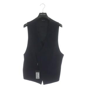 ベスト 切替 比翼ボタン ITA48 ネイビー