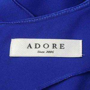 ADORE ブラウス フレンチスリーブ 38 ブルー