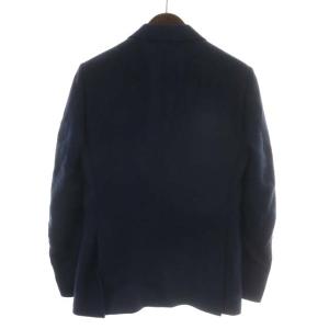 ETRO テーラードジャケット シングル ウール シルク ブルー